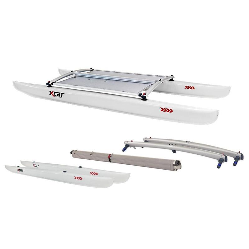 XCAT RowVista Catamaran Boat Multi sport platform