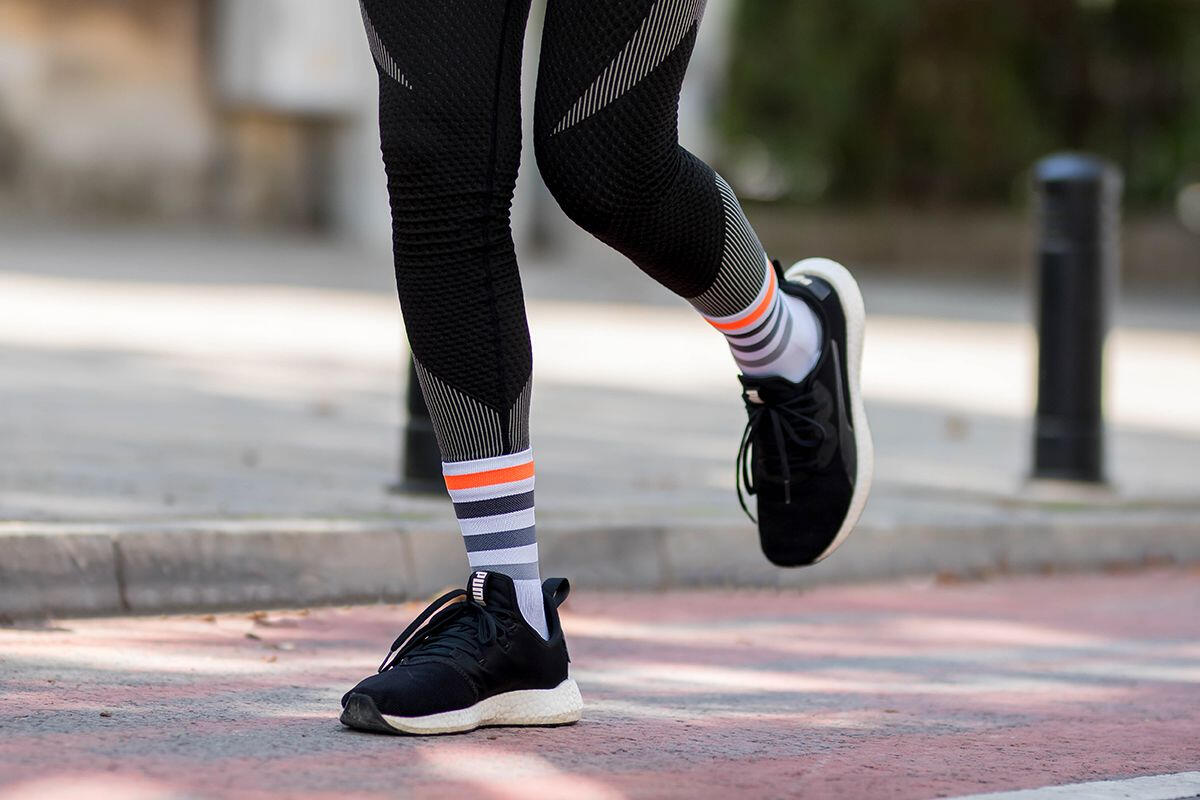 Chaussettes de course Microlon 6/7