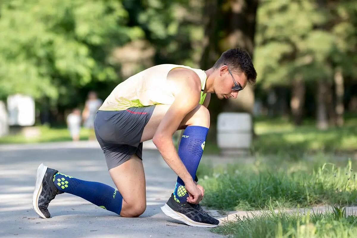 Chaussettes de compression 3/4 pour le sport 2/5