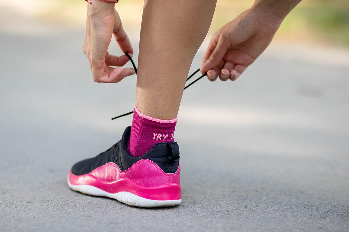 Chaussettes courtes de course en coton biologique 2/7