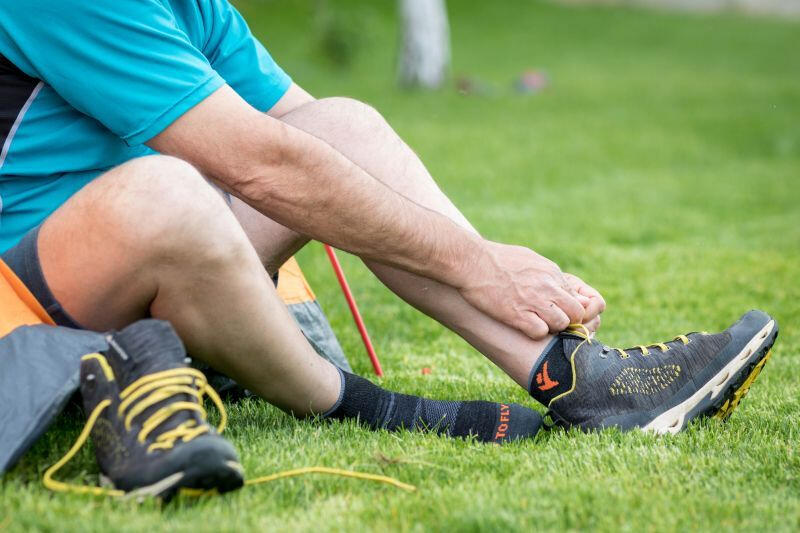 Chaussettes courtes pour randonnée en montagne 4/4