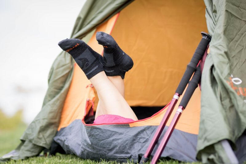 Chaussettes courtes pour randonnée en montagne 4/5