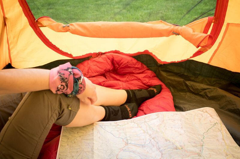 Chaussettes courtes pour randonnée en montagne 2/5
