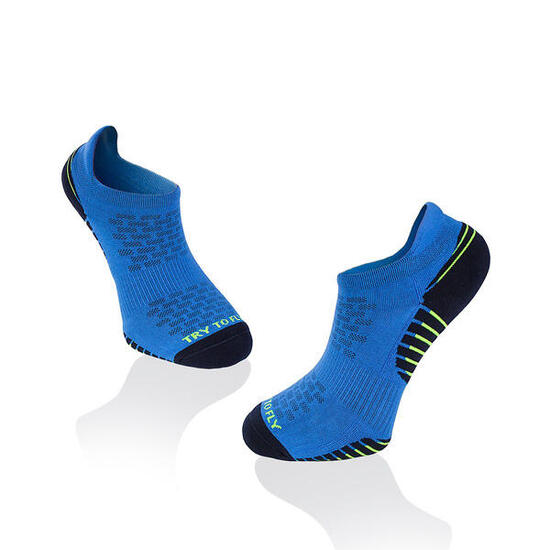 Chaussettes courtes de course en coton biologique