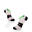 Sosete scurte ciclism CYCLING SNEAKER SOCKS Meryl® Skinlife White-Black, 35-38