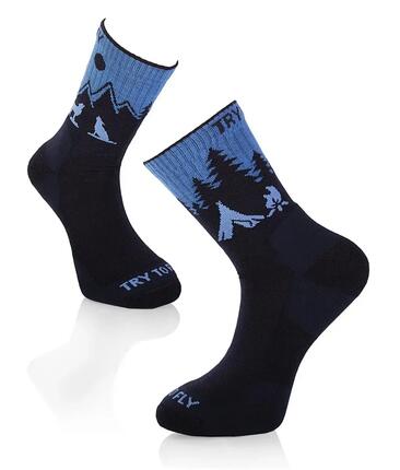 Chaussettes de randonnée en laine mérinos