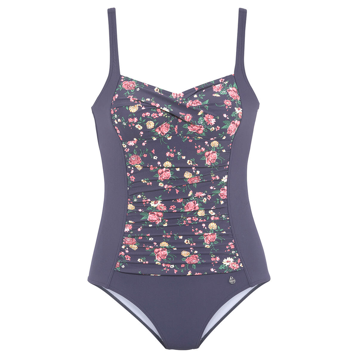 Lascana - Maillot De Bain Femme - De Natation Anika - Maillot De Bain 1 Pièce - Multicolore - Taille Unique - Decathlon