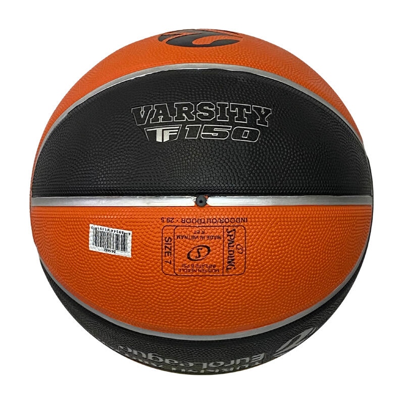 Balón de Baloncesto Spalding EUROLEAGUE Varsity TF-150 Talla 7