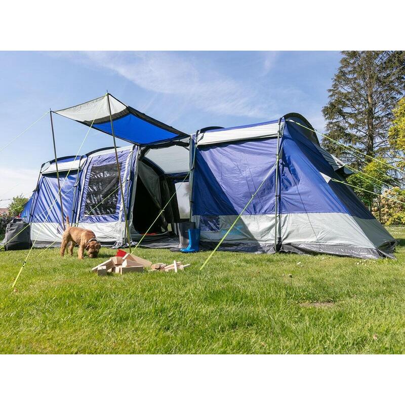 Tenda campeggio familiare - Montana 14 Sleeper -  3xcabine scure - 14 persone