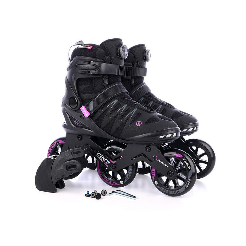 Inline skate Tempish WENOX Top 100 - zwart / paars