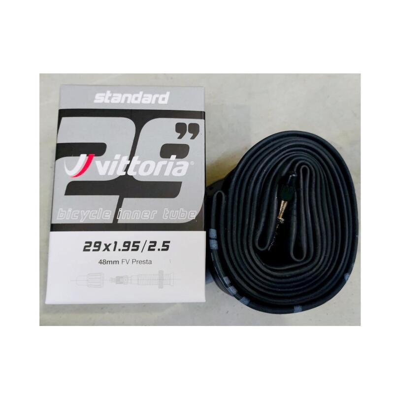 Câmeras de Ar 29x1,95/2,50 Válvula Presta 48MM VITTORIA MTB Standard