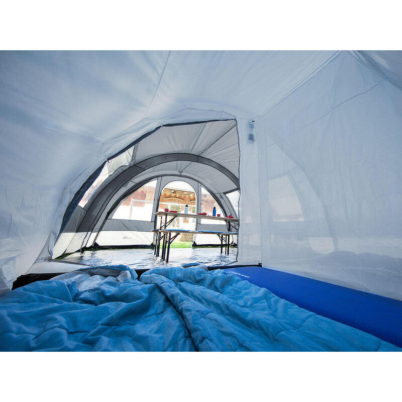 Tenda de campismo túnel Helsinki 6 pessoas - cabina divisível - impermeável