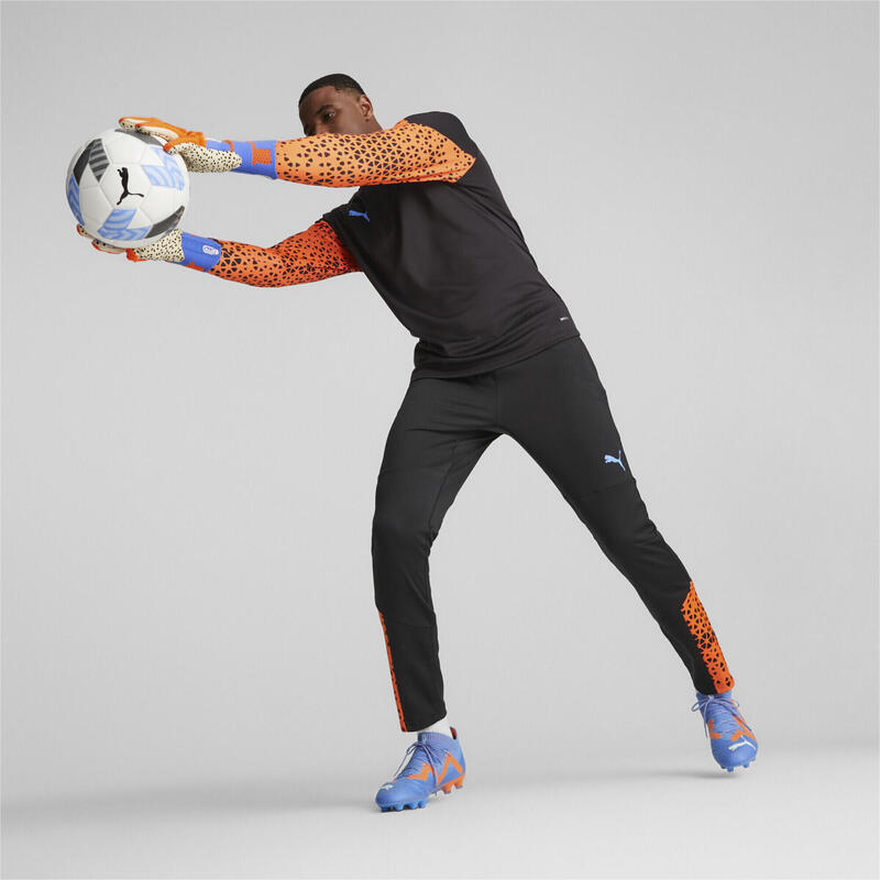 Gants de gardien de football FUTURE Ultimate PUMA Ultra Orange Blue Glimmer