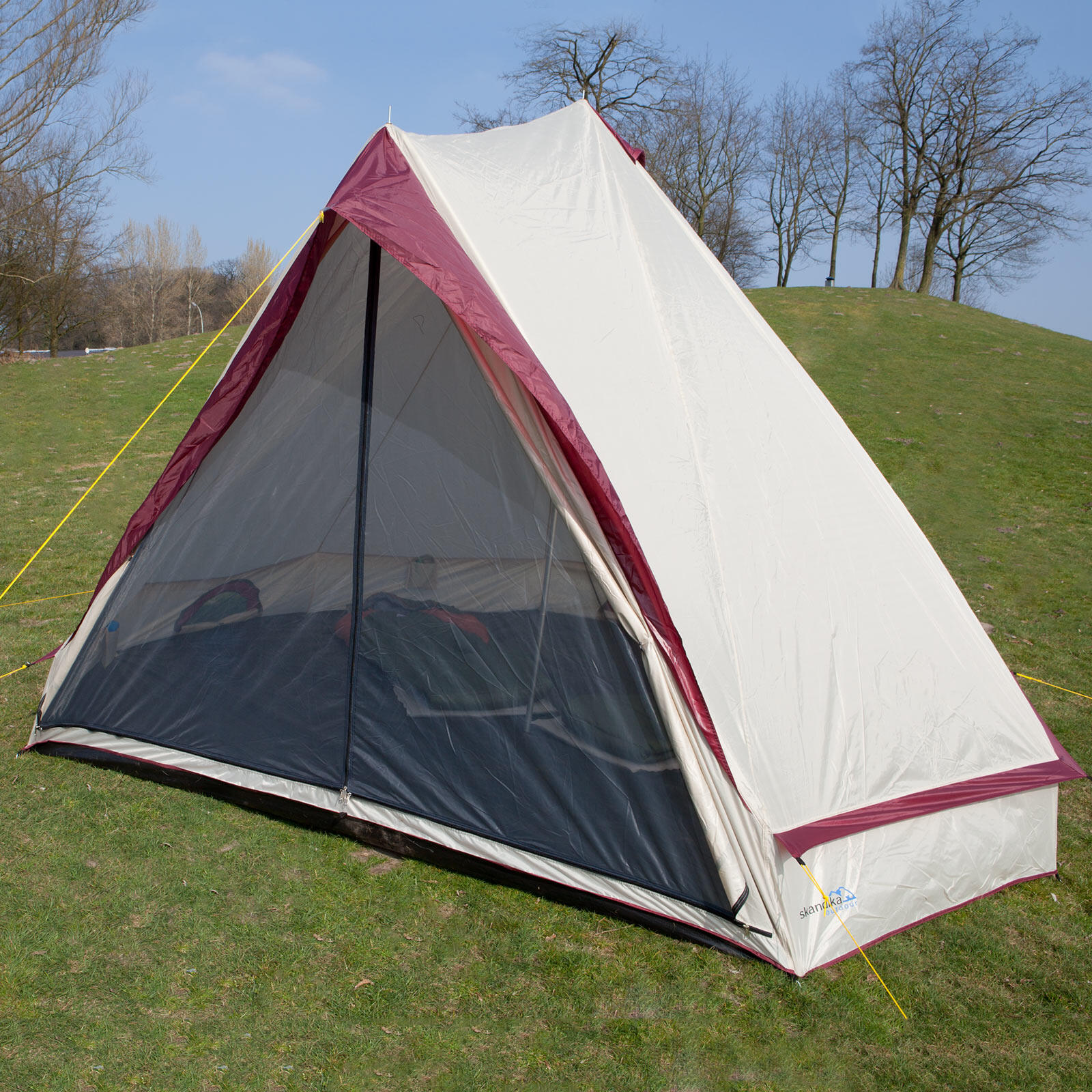Tente Tipi camping Comanche 400 Protect - 8 personnes - Tapis de sol cousu 2/8