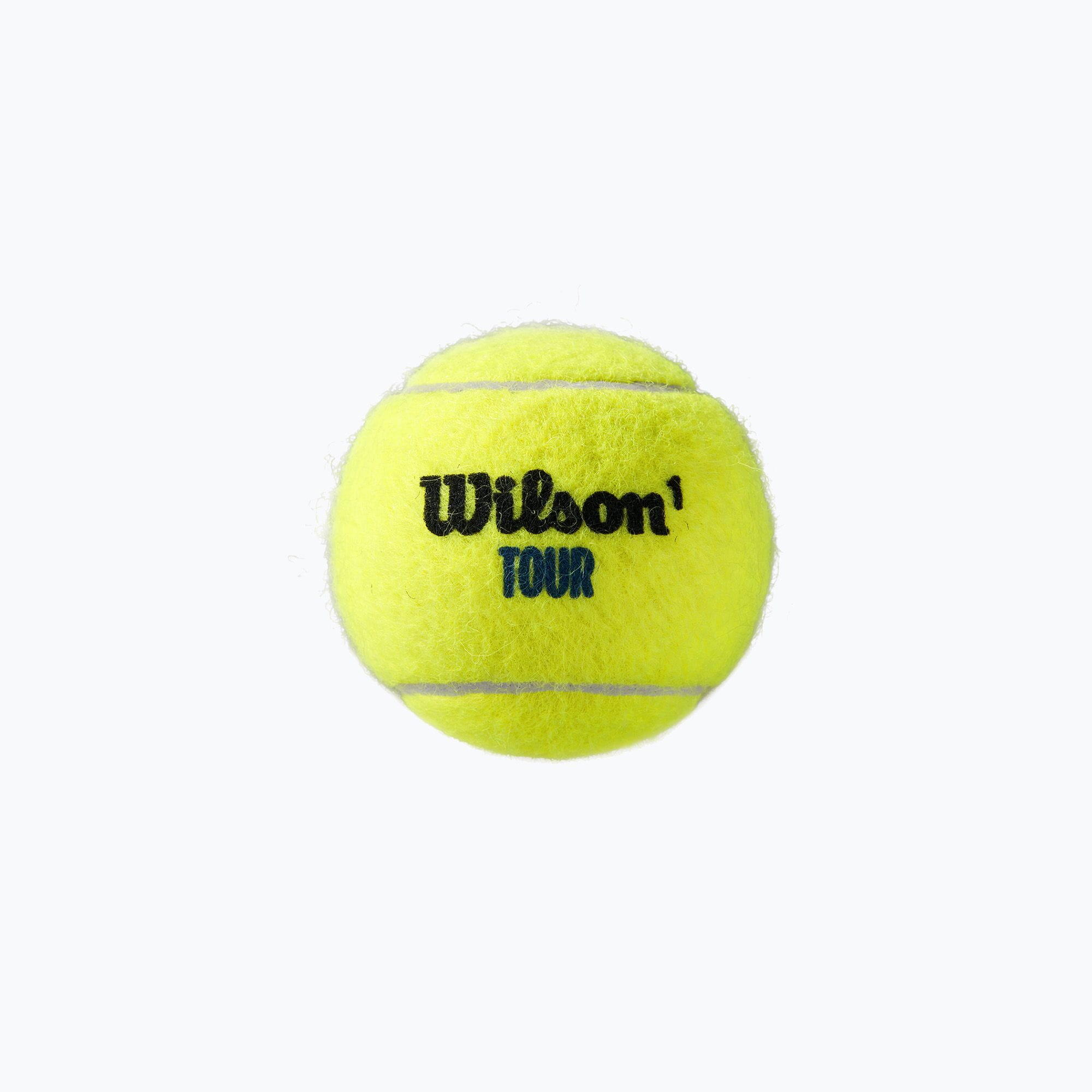 Wilson Tour Premier All Ct balles de tennis 4 pcs. 3/4