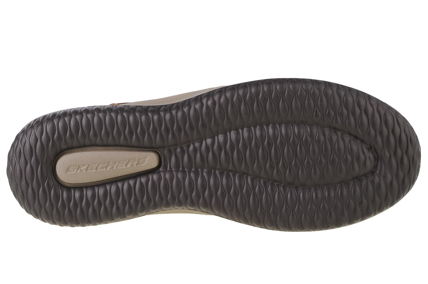 Buty sportowe męskie Skechers Delson Axton sneakersy brązowe (65870-CDB) 4/5