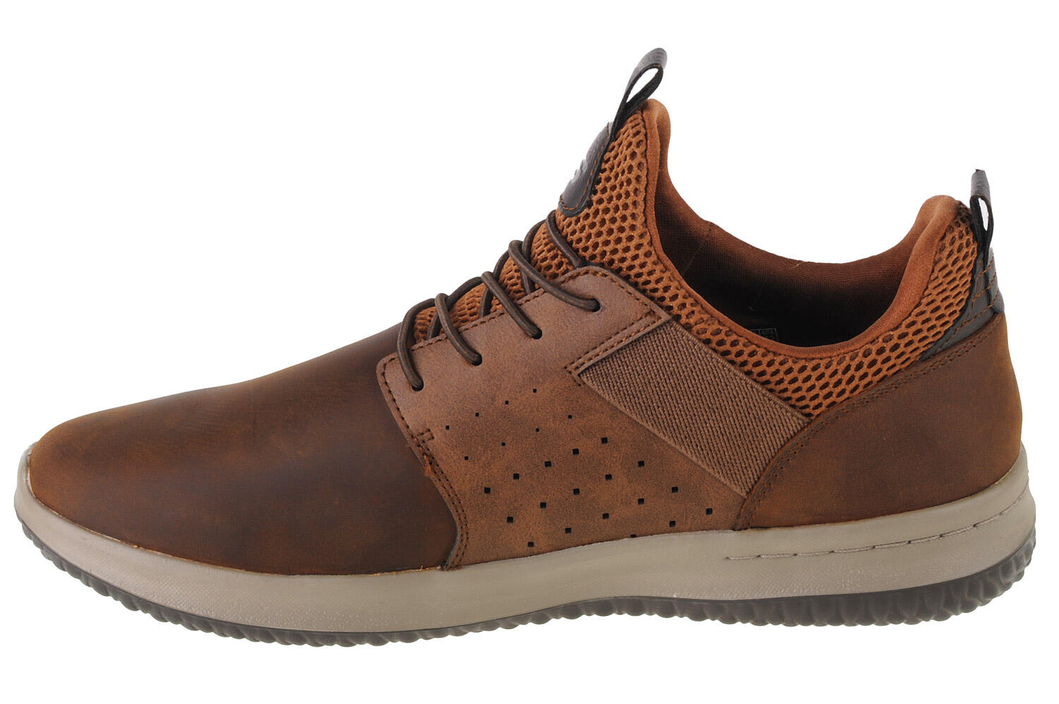 Buty sportowe męskie Skechers Delson Axton sneakersy brązowe (65870-CDB) 2/5