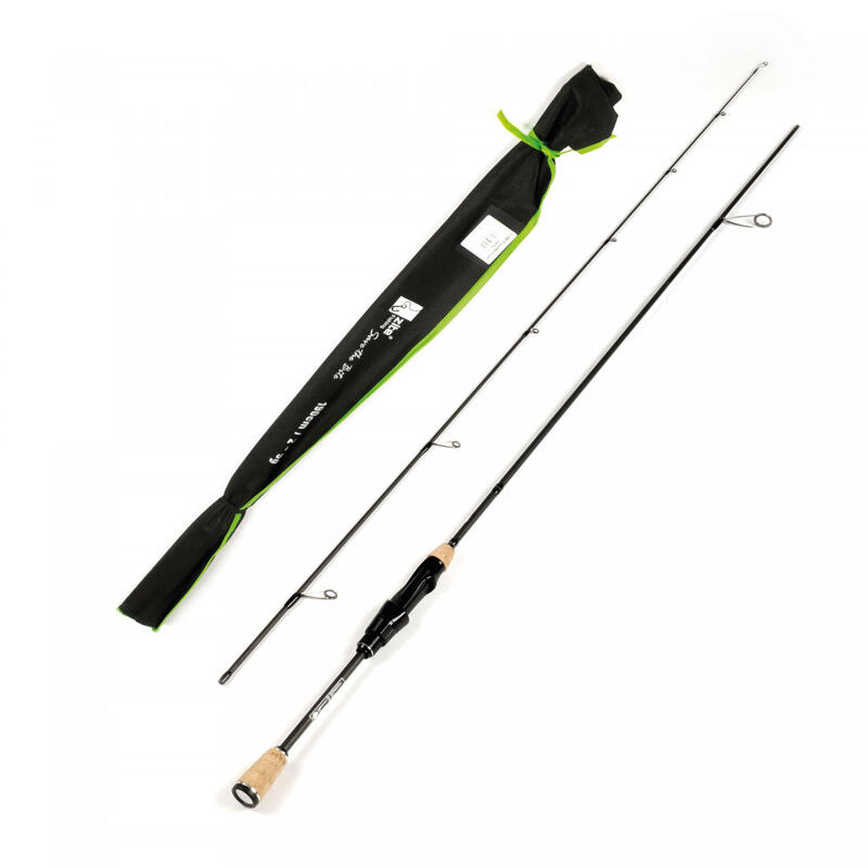 Trout Spoon Forellenrute 2,10m 3-6g Ultra Light Angelrute aus Kohlefaser