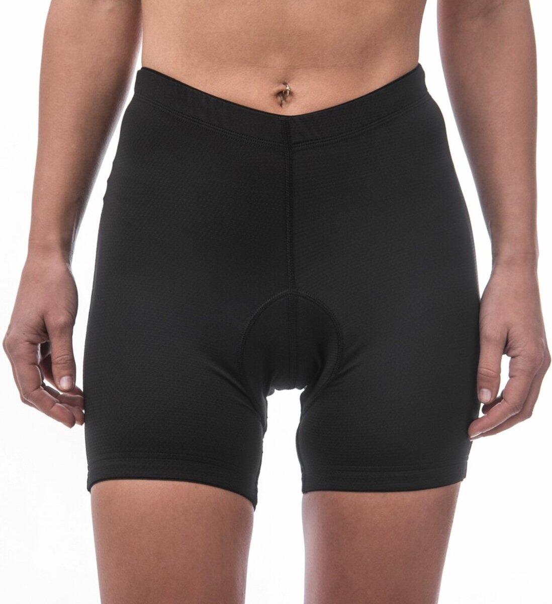 Pantaloncini da ciclismo Basic Cycling Ladies Spinning Black SENSOR Decathlon