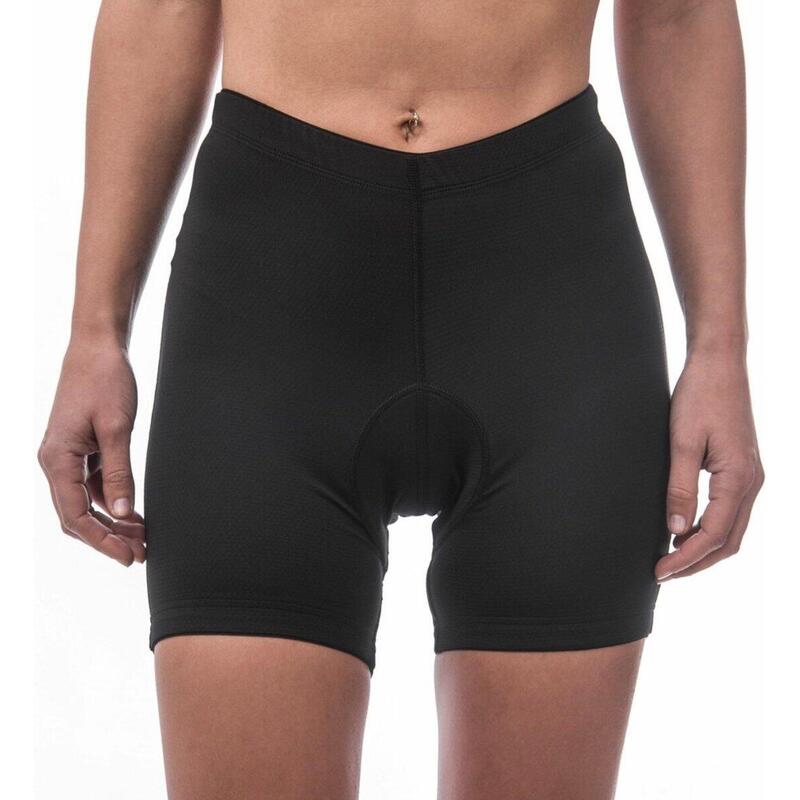 Short de cyclisme Basic Cycling Ladies Spinning Noir X-Large