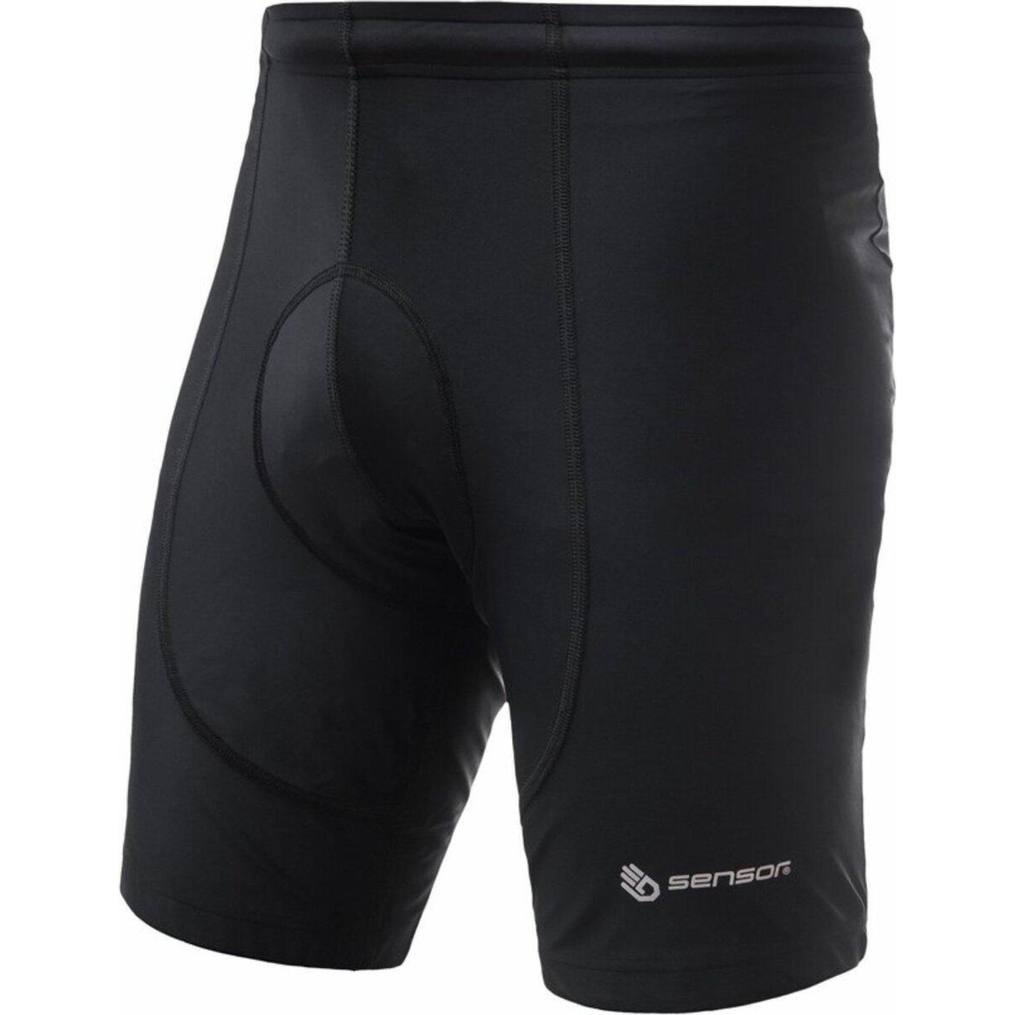 Pantaloncini da ciclismo Entry Cycling Uomo Spinning Nero Medio |  Sensor