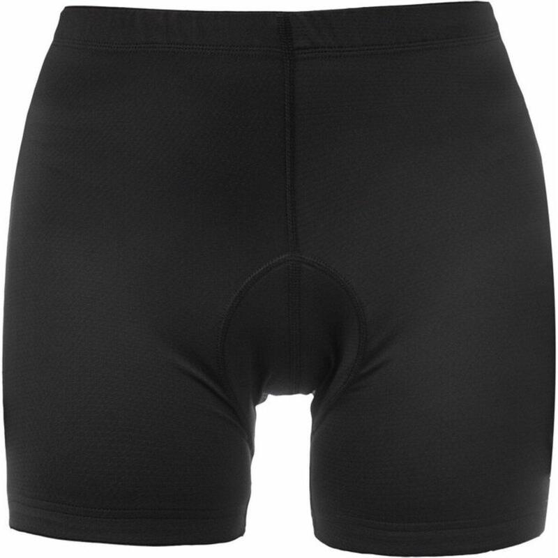 Fietsbroek Basic Wielrennen Dames Spinning Zwart