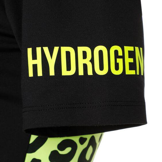 Koszulka tenisowa damska z krótkim rękawem Hydrogen Panther Tech Tee 3/4