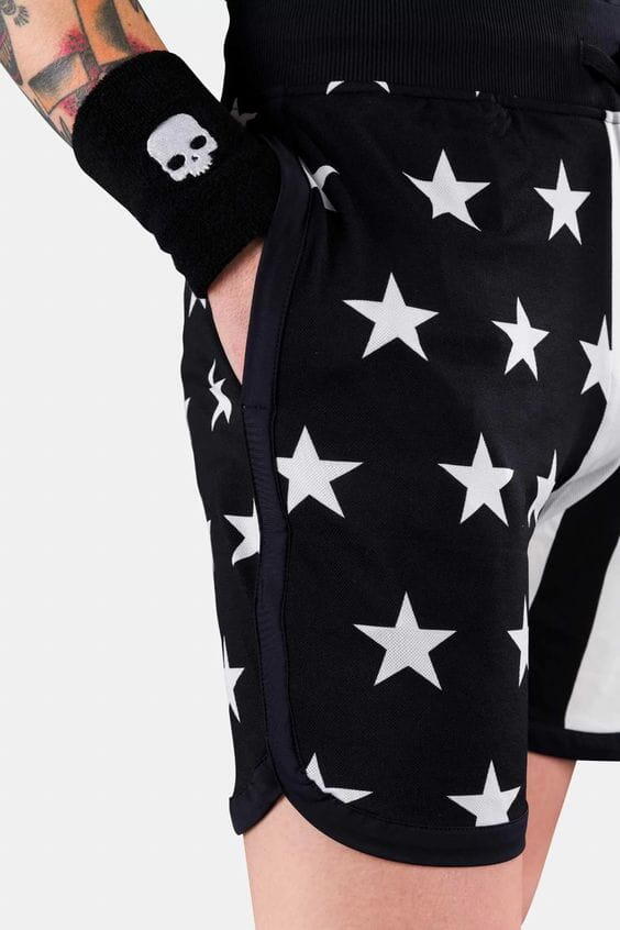 Spodenki tenisowe męskie Hydrogen Star Shorts 3/5