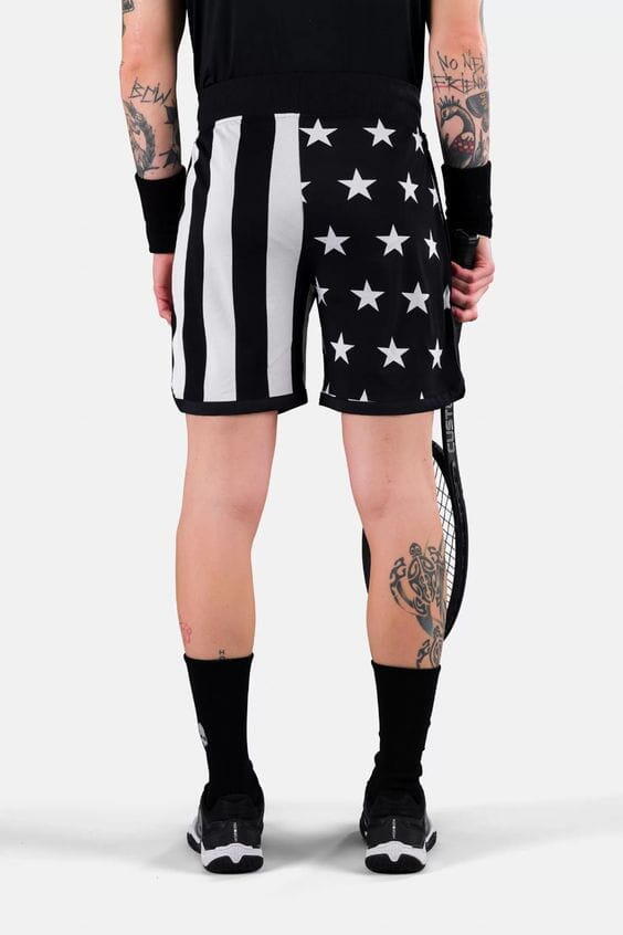 Spodenki tenisowe męskie Hydrogen Star Shorts 2/5