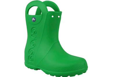 Laarzen crocs handle it rain. groen. kinderen