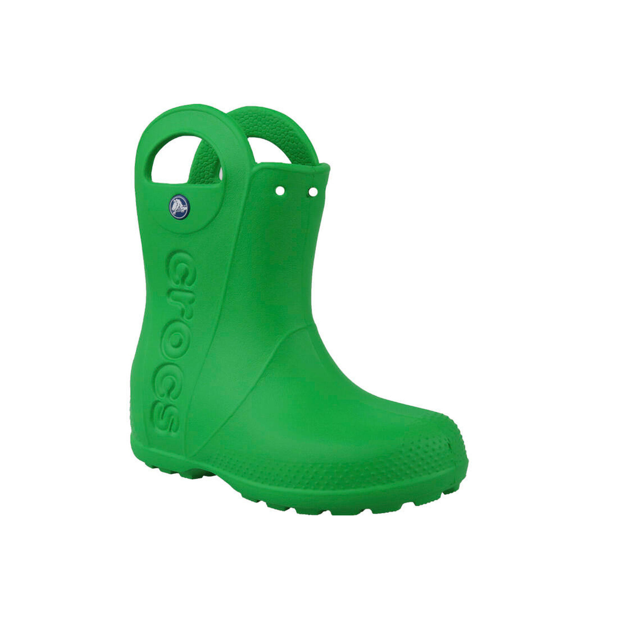 Crocs - Bottes De Pluie Pour Garçons Handle It Rain Boot Kids - Bottes De Voile - Vert - 33 - Decathlon