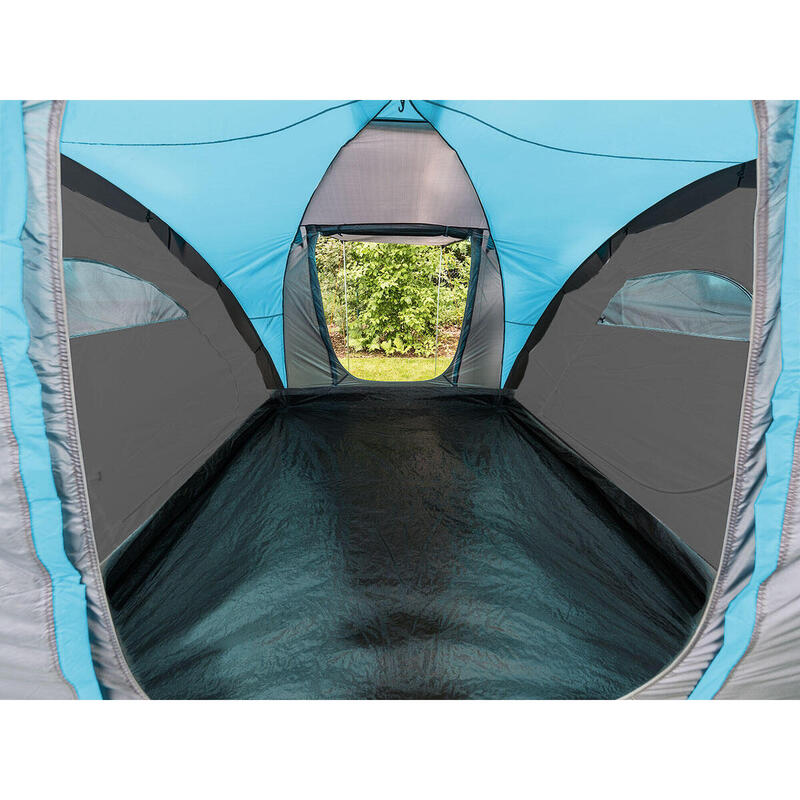 Tente dôme Hammerfest 4 Sleeper Protect - sol cousu - 4 pers - 2 cabines noires