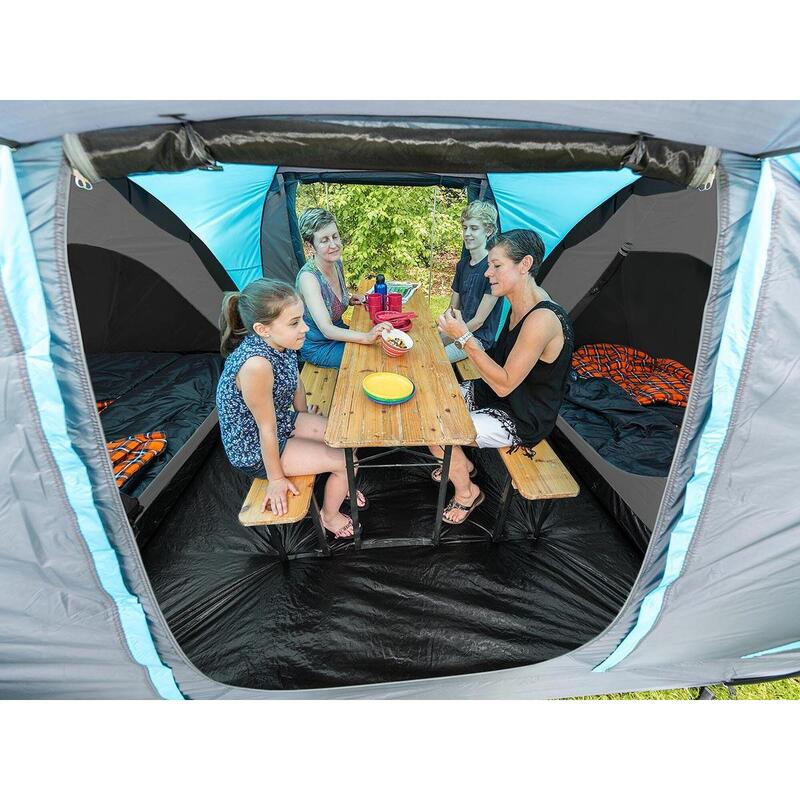 Koepeltent Hammerfest 4 Sleeper Protect - 4 pers. - 2 donkere slaapcabines