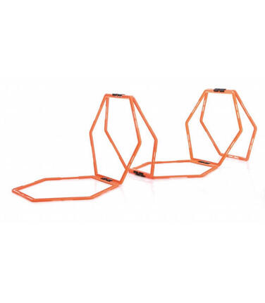 Koordinationsleiter - Hexagone, orange