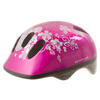 casque enfant rose Flower S (52-57cm)