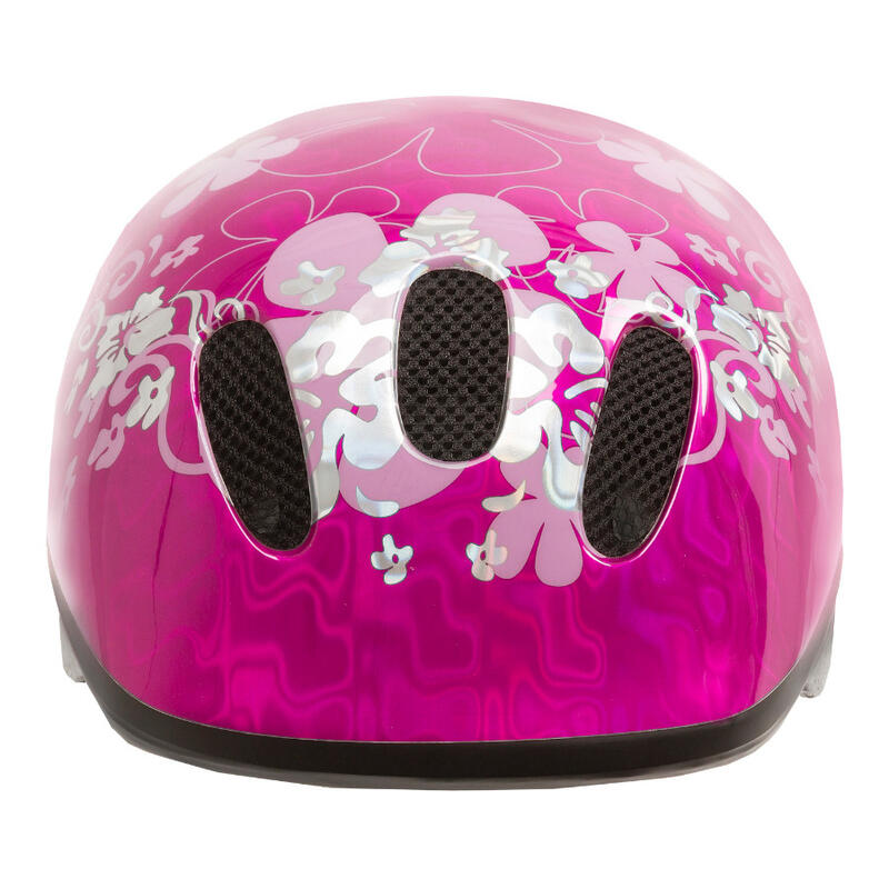 helm kind roze Flower S (52-57cm)