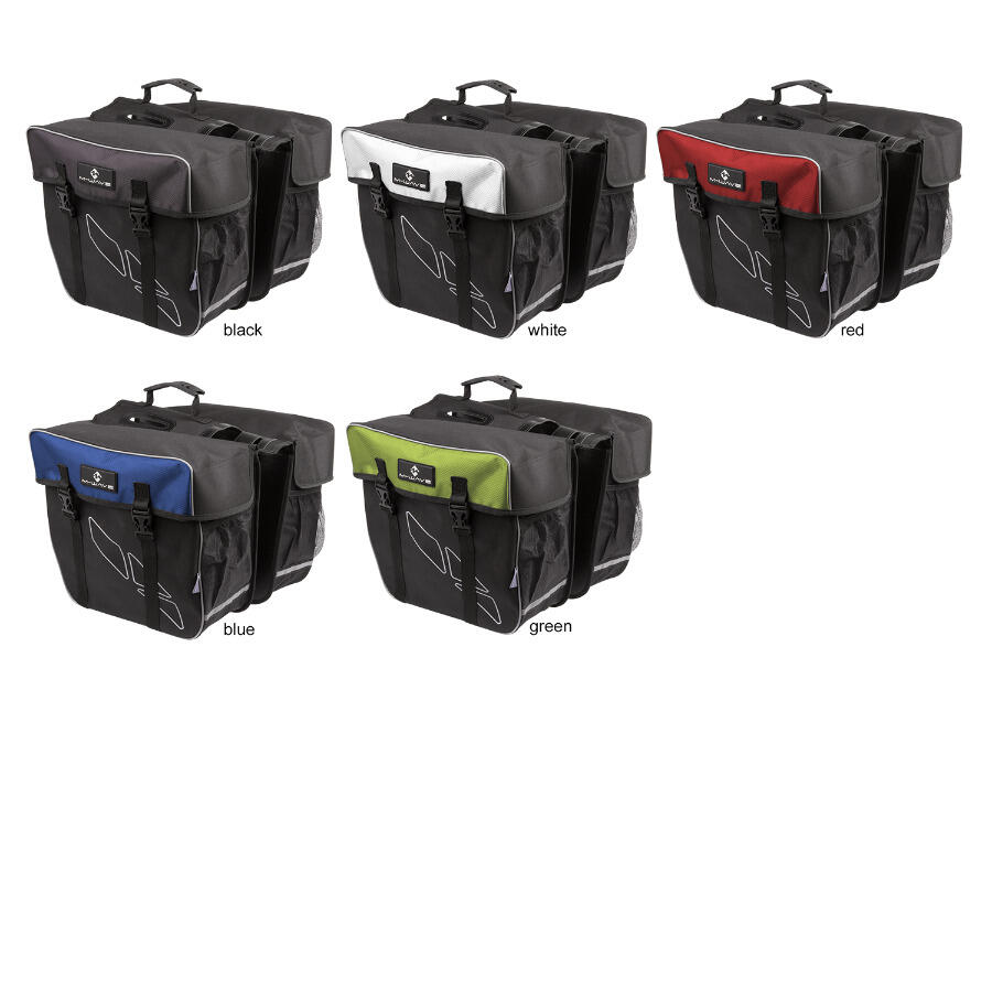 M-Wave Amsterdam sac double 30L noir / gris 2/2