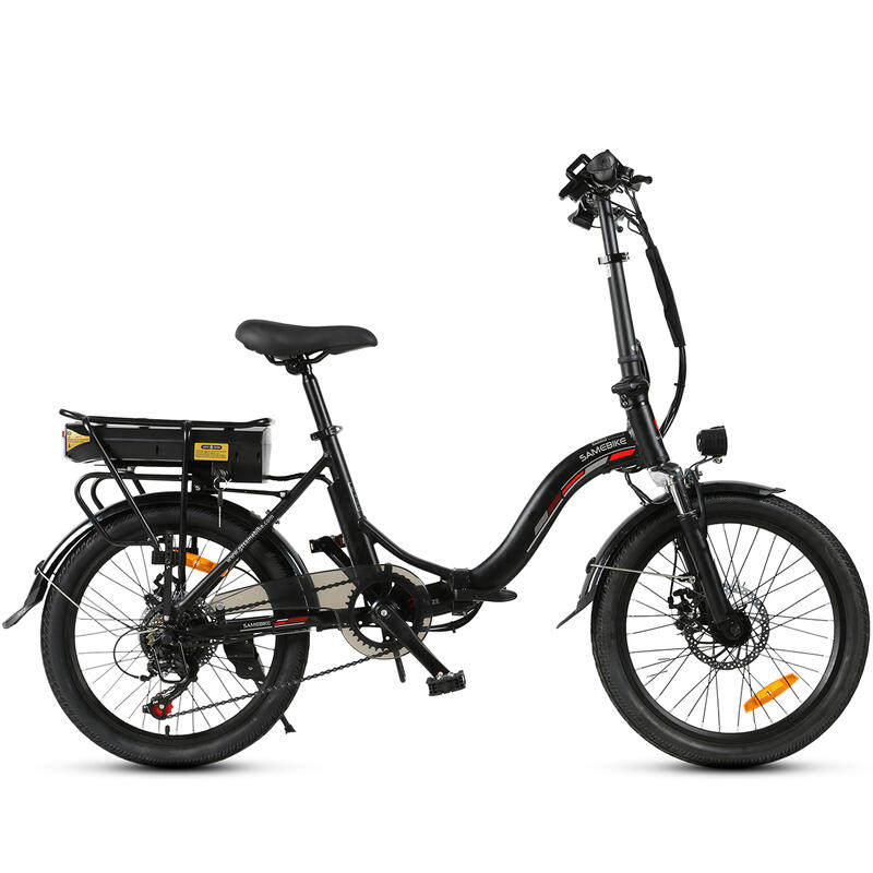 Opvouwbare elektrische Samebike 350W-36V-10Ah (360Wh) 20" wiel | | Decathlon.nl