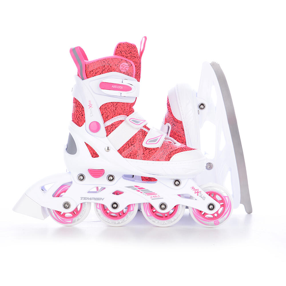 Enbo Duo - Patins de hockey sur glace - Enfants - Rose 6/7