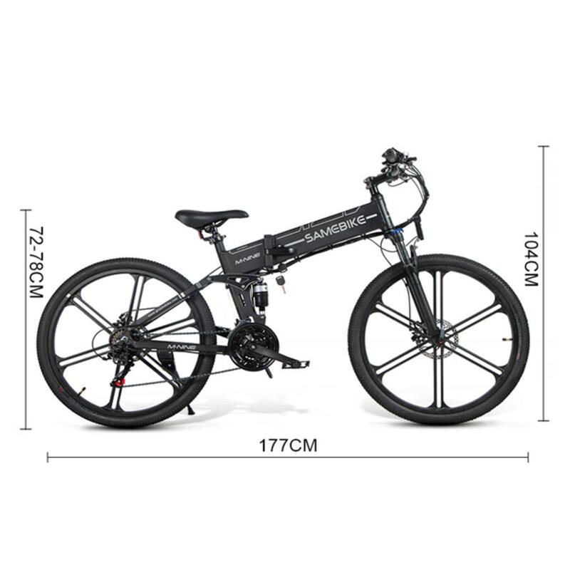 Vélo électrique pliable LO26II 48V-10,4Ah (499Wh) - roue 26"