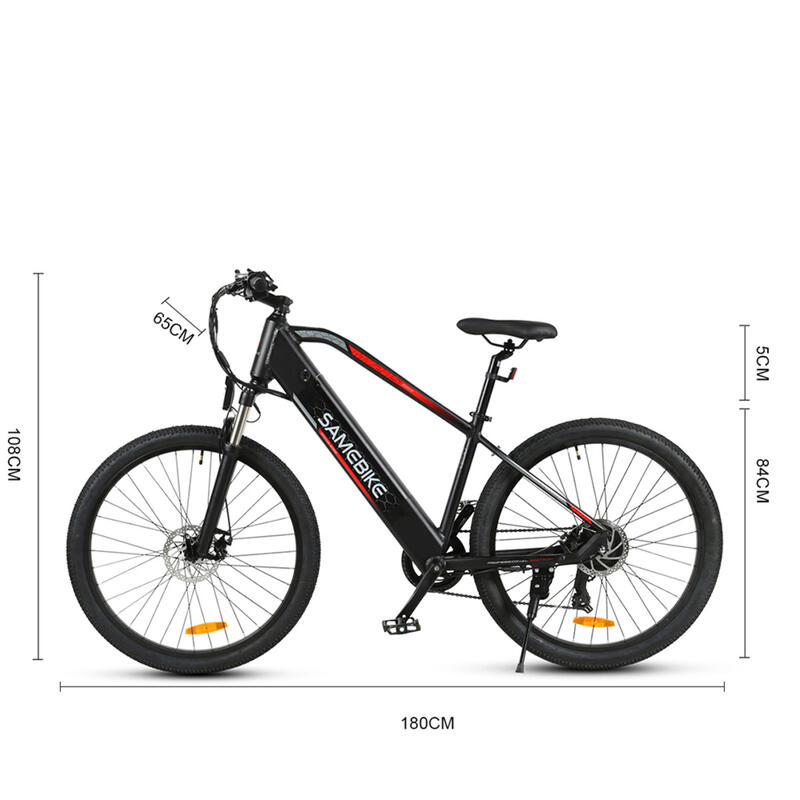Bicicleta eléctrica de montaña MY275 48V-10,4Ah (499Wh)