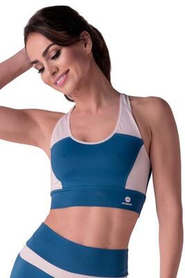 Top Donna Fitness Compressione senza cuciture Sabela