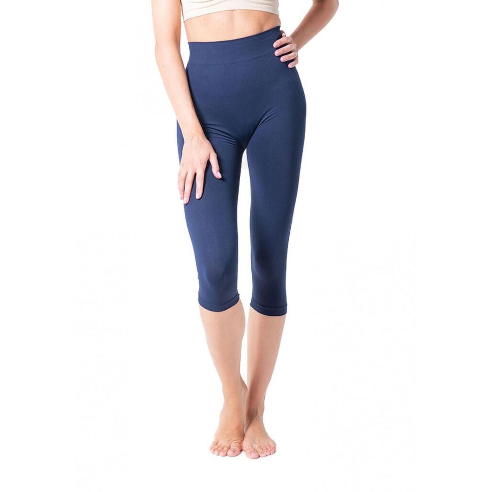 Legging capri adelgaçantes com fibra emana 200 den noah