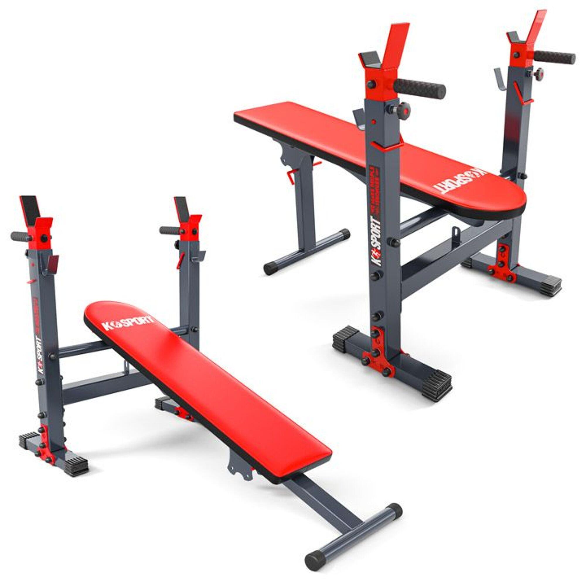 SET CON PANCA E PESI - 100 KG 2/5