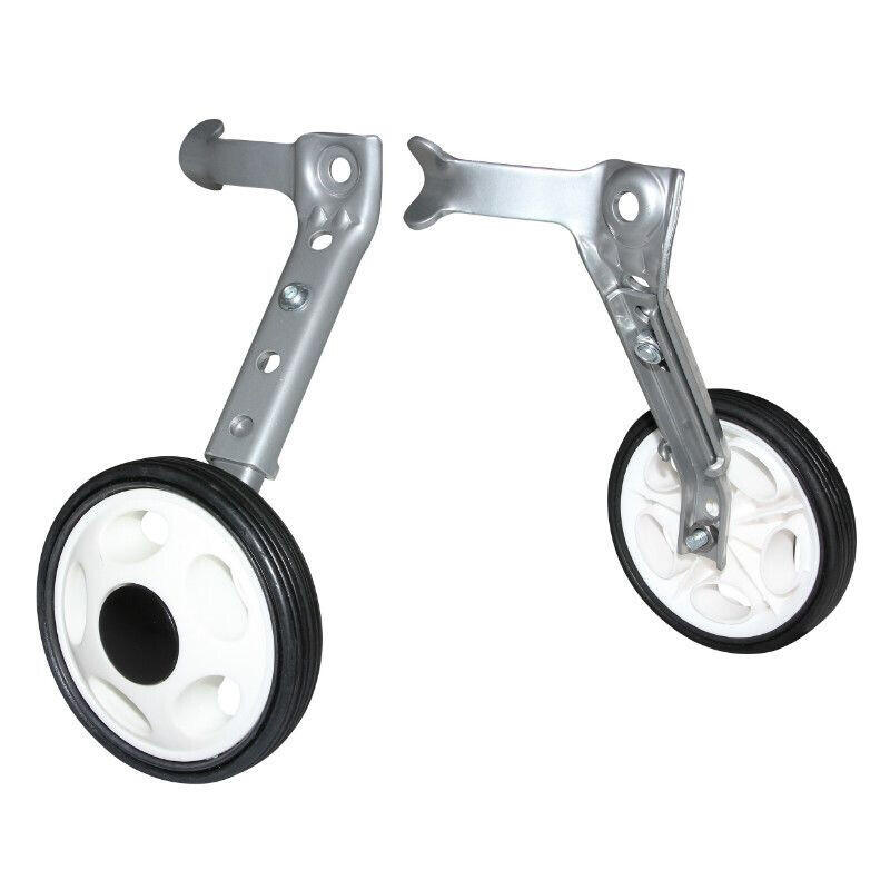 Selection P2r - Paire De Stabilisateurs Vélo Renforce Roue Plastique Pour Vélo Handicape P2r - Stabilisateur Vélo - Blanc - Decathlon