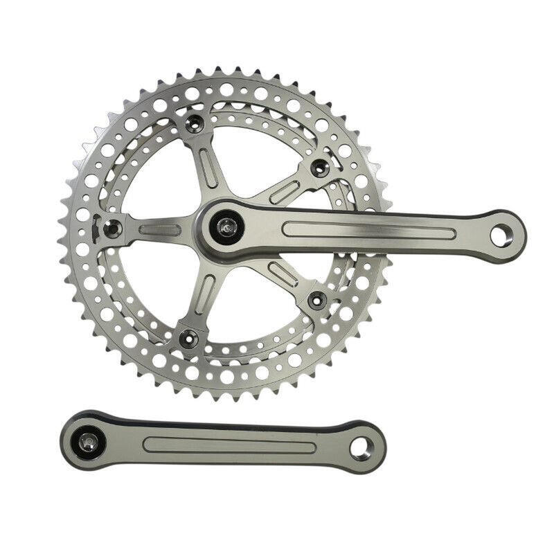 Kuty aluminiowy korbowód szosowy P2R Vintage 170 mm 52-42D. Diam 144