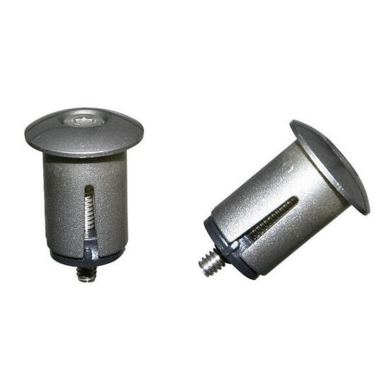 Paire de bouchons de cintre avec expandeur P2R