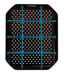 Panier vélo pour porte-bagages - Made in France - FILSAFE CARGO Bleu