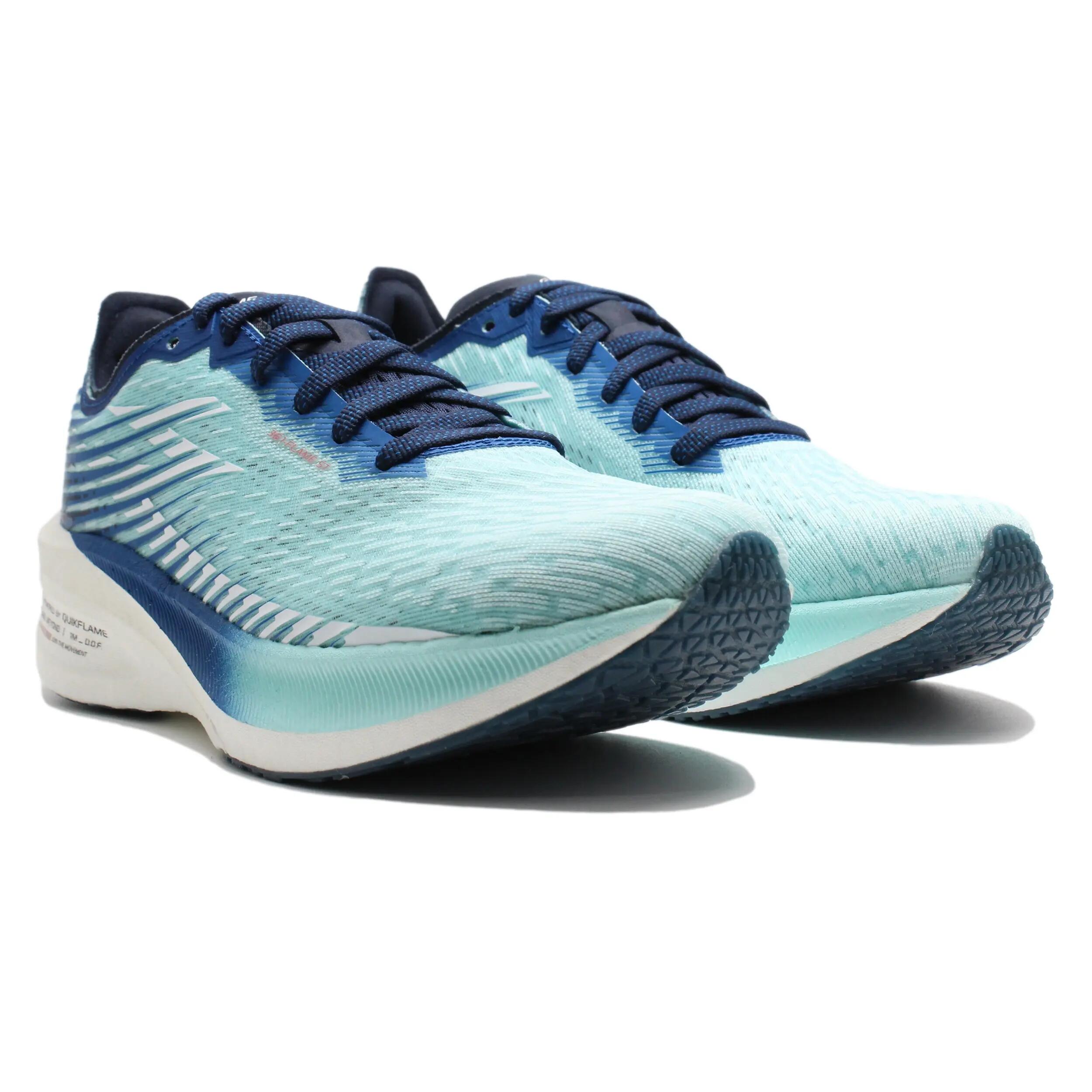 Scarpa da Running Donna Flame ST Pebax 1 Bianco Turchese 4/5