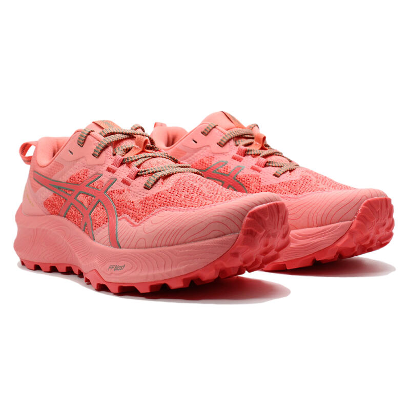 Zapatillas Trailrunning Mujer - ASICS Gel-Trabuco 11 W - Pink Grapefruit/Ivy